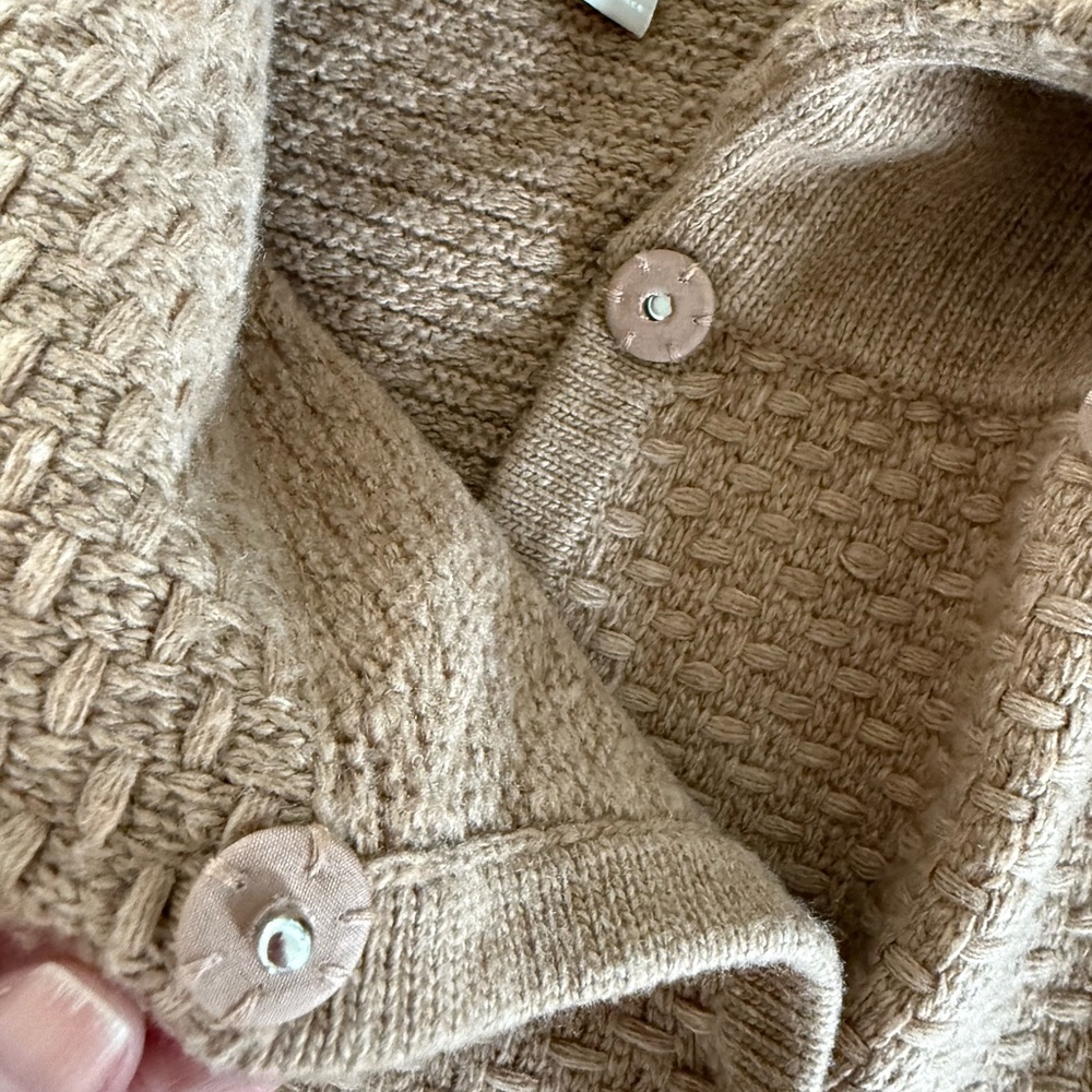 Banana Republic Textured Brown Cardigan - Picture 3 of 3